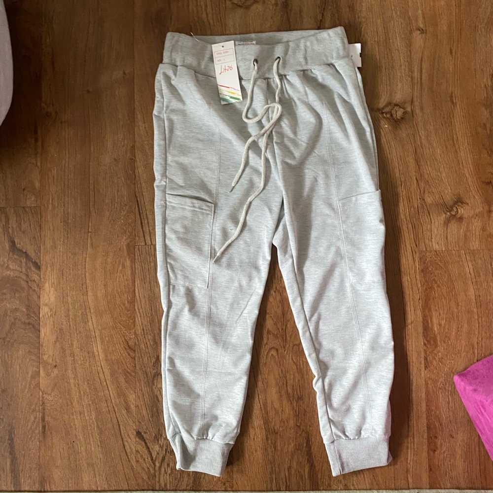 Grey joggers